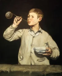 The Boy with the Soap Bubble